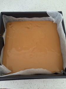 Caramel fudge