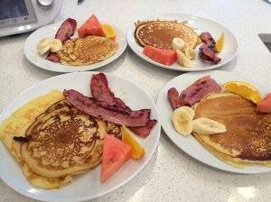 American pancakes 