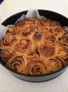 Marmite and cheese scrolls