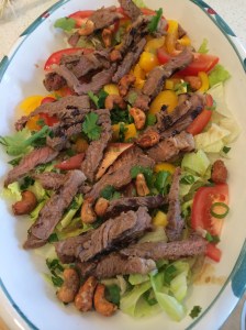 Thai beef salad