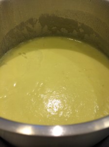 Leek and potato soup