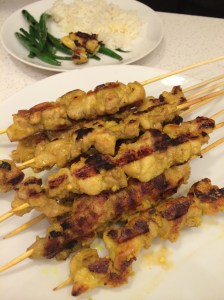 Chicken satay