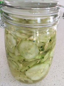 Pickled cucumber 