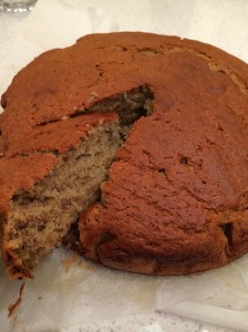 Banana cake 