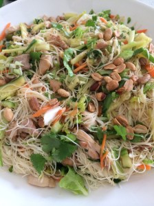 Vietnamese chicken salad 