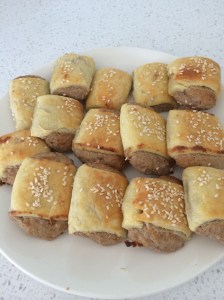 Vegetarian sausage rolls 