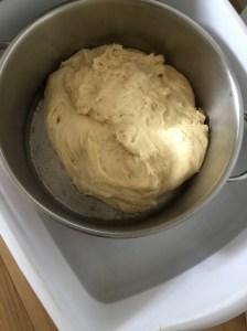 Dough for cinnamon scrolls 